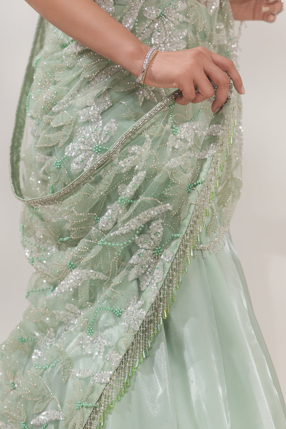 Floral Zaal Saree